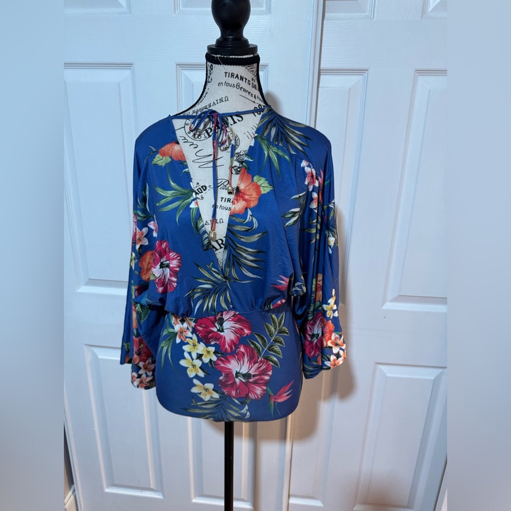 Floral Bodysuit medium $5 final